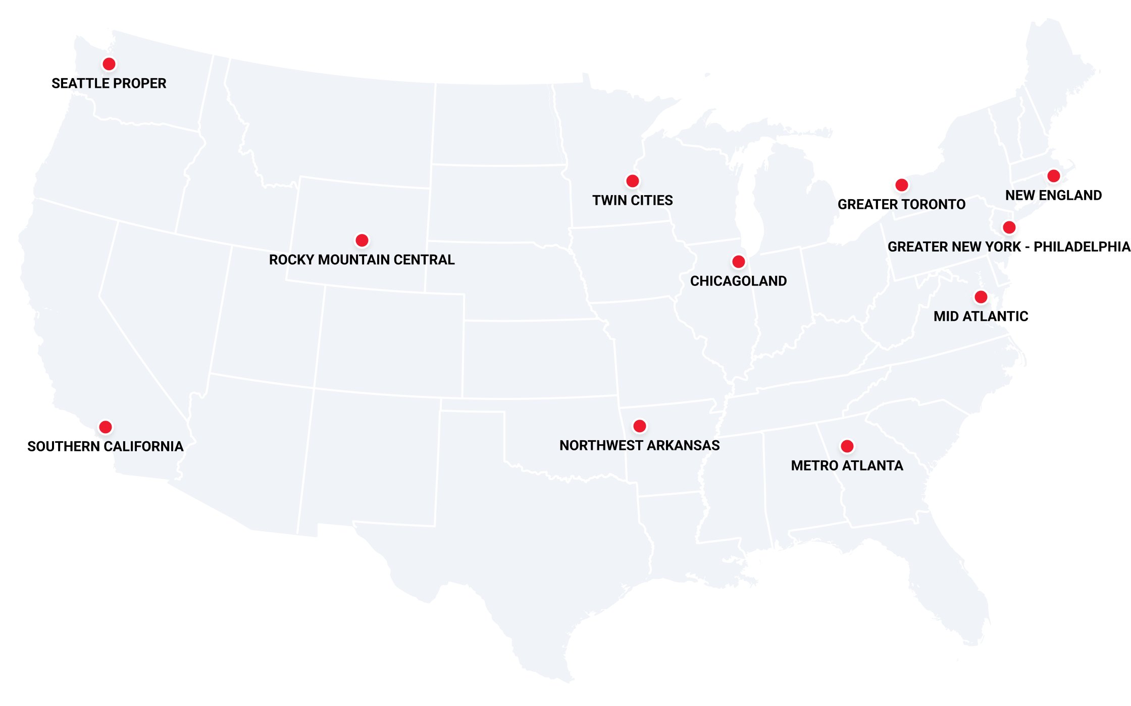 Regional Hubs